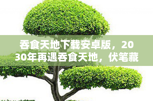 吞食天地下载安卓版,2030年再遇吞食天地,伏笔藏旧梦,想起你时鼻子一酸 吞食天地下载安卓版,2030年再遇吞食天地,伏笔藏旧梦,想起你时鼻子一酸