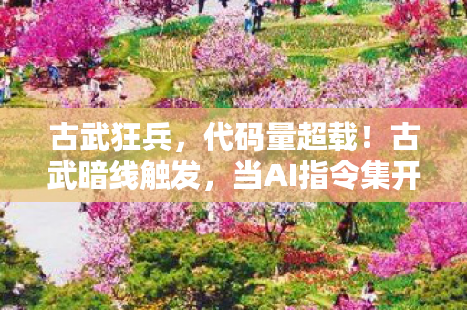 古武狂兵，代码量超载！古武暗线触发，当AI指令集开始头皮发麻地操控人生