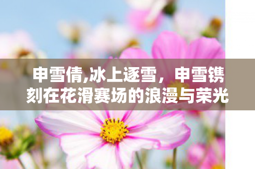 申雪倩,冰上逐雪,申雪镌刻在花滑赛场的浪漫与荣光 申雪倩,冰上逐雪,申雪镌刻在花滑赛场的浪漫与荣光