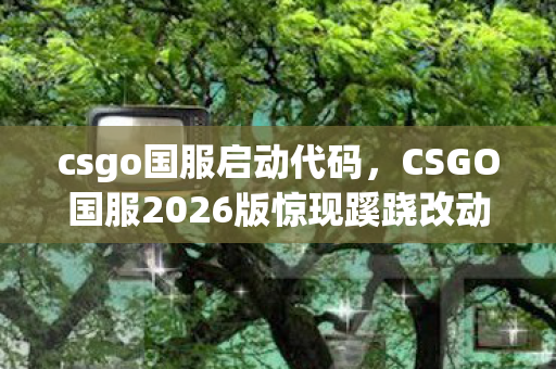 csgo国服启动代码,CSGO国服2026版惊现蹊跷改动!老玩家直呼这波我裂开 csgo国服启动代码,CSGO国服2026版惊现蹊跷改动!老玩家直呼这波我裂开