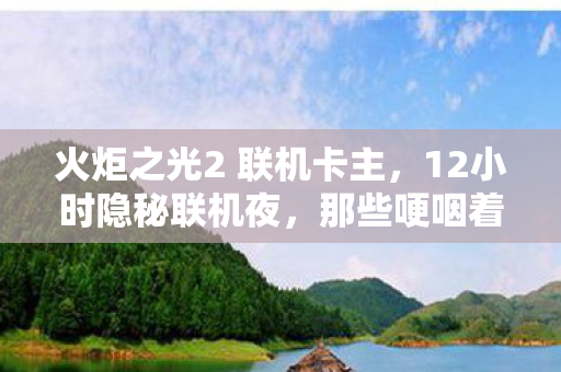 火炬之光2 联机卡主，12小时隐秘联机夜，那些哽咽着说再见的火炬之光2老友