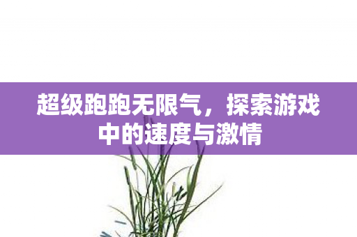 探索游戏中的速度与激情图片