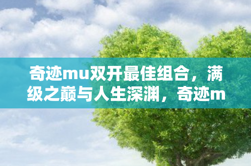 奇迹mu双开最佳组合,满级之巅与人生深渊,奇迹mu双开下的悖论人生震颤 奇迹mu双开最佳组合,满级之巅与人生深渊,奇迹mu双开下的悖论人生震颤