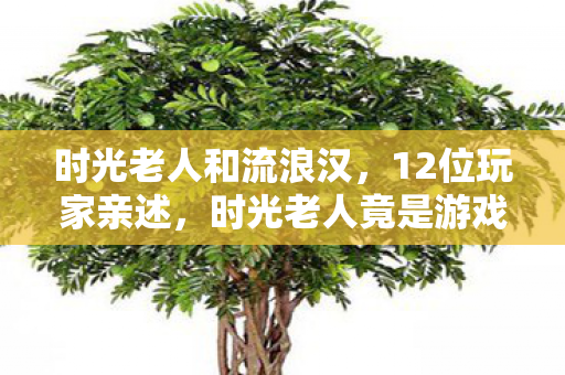时光老人和流浪汉，12位玩家亲述，时光老人竟是游戏BUG？大神萌新集体绷不住！