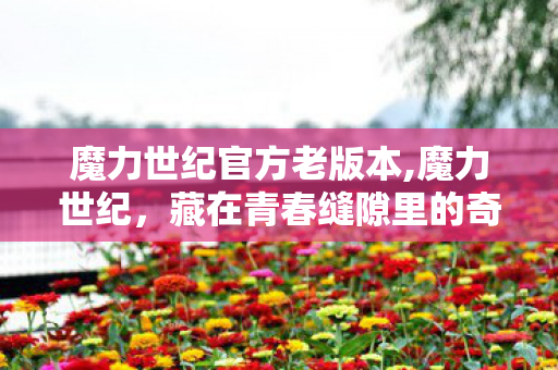 魔力世纪官方老版本,魔力世纪,藏在青春缝隙里的奇幻冒险旧梦 魔力世纪官方老版本,魔力世纪,藏在青春缝隙里的奇幻冒险旧梦