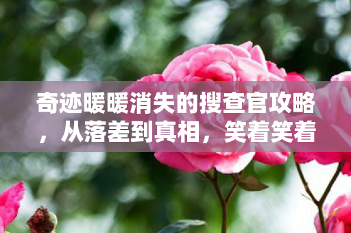 奇迹暖暖消失的搜查官攻略,从落差到真相,笑着笑着哭了,奇迹暖暖里藏着我回不去的青春 奇迹暖暖消失的搜查官攻略,从落差到真相,笑着笑着哭了,奇迹暖暖里藏着我回不去的青春