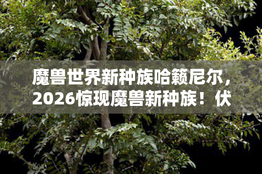 魔兽世界新种族哈籁尼尔,2026惊现魔兽新种族!伏笔揭开旧情殇,鼻子一酸忆往昔 魔兽世界新种族哈籁尼尔,2026惊现魔兽新种族!伏笔揭开旧情殇,鼻子一酸忆往昔