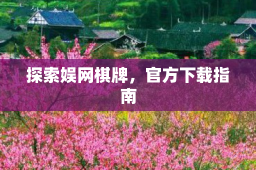 探索娱网棋牌图片