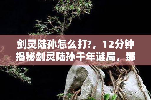 剑灵陆孙怎么打?,12分钟揭秘剑灵陆孙千年谜局,那些被泪目封印的江湖 剑灵陆孙怎么打?,12分钟揭秘剑灵陆孙千年谜局,那些被泪目封印的江湖