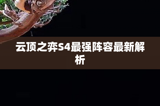 云顶之弈S4最强阵容最新解析图片