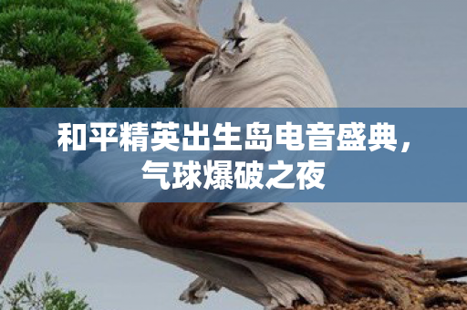 和平精英出生岛电音盛典图片