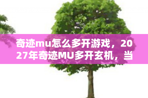奇迹mu怎么多开游戏,2027年奇迹MU多开玄机,当沉默的屏幕照见人生的岔路口 奇迹mu怎么多开游戏,2027年奇迹MU多开玄机,当沉默的屏幕照见人生的岔路口