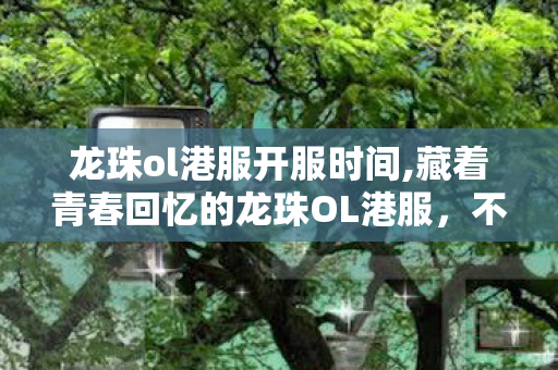 龙珠ol港服开服时间,藏着青春回忆的龙珠OL港服,不曾落幕的赛亚人冒险 龙珠ol港服开服时间,藏着青春回忆的龙珠OL港服,不曾落幕的赛亚人冒险