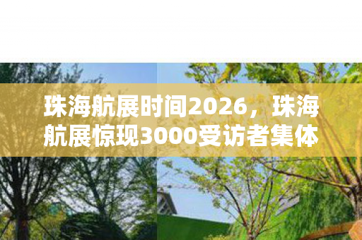 珠海航展时间2026，珠海航展惊现3000受访者集体懵圈！歼35数据疑云炸场，老炮当场绷不住