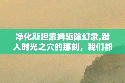 净化斯坦索姆驱除幻象,踏入时光之穴的那刻，我们都成了净化斯坦索姆的同行者