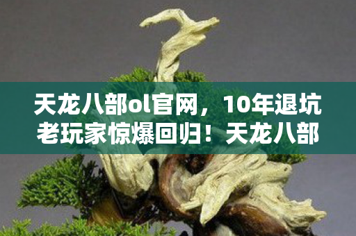 天龙八部ol官网,10年退坑老玩家惊爆回归!天龙八部OL竟藏着这等逆天改动? 天龙八部ol官网,10年退坑老玩家惊爆回归!天龙八部OL竟藏着这等逆天改动?