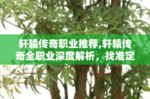 轩辕传奇职业推荐,轩辕传奇全职业深度解析,找准定位玩转上古玄幻大世界 轩辕传奇职业推荐,轩辕传奇全职业深度解析,找准定位玩转上古玄幻大世界