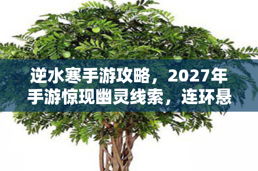 逆水寒手游攻略,2027年手游惊现幽灵线索,连环悬案背后,毛骨悚然的真相竟是…… 逆水寒手游攻略,2027年手游惊现幽灵线索,连环悬案背后,毛骨悚然的真相竟是……