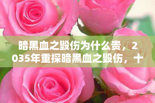 暗黑血之毁伤为什么贵,2035年重探暗黑血之毁伤,十年沉浮,这毁天灭地的真相你敢信? 暗黑血之毁伤为什么贵,2035年重探暗黑血之毁伤,十年沉浮,这毁天灭地的真相你敢信?