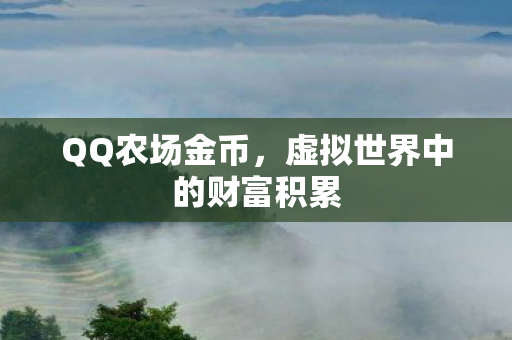 虚拟世界中的财富积累图片