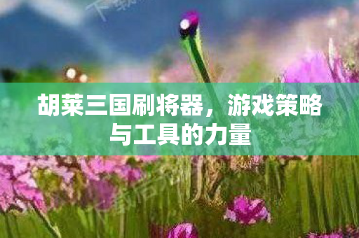 游戏策略与工具的力量图片