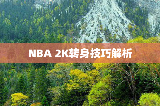 NBA 2K转身技巧解析图片
