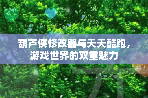 葫芦侠修改器与天天酷跑图片