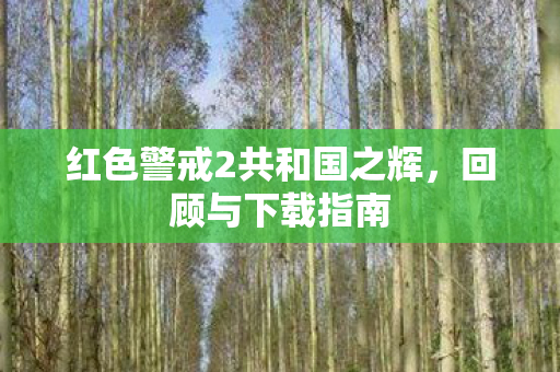 红色警戒2共和国之辉图片