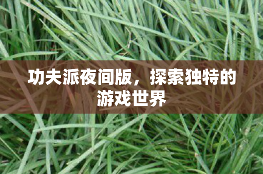 探索独特的游戏世界图片