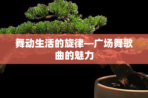 广场舞歌曲的魅力图片