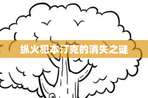 纵火犯本汀克的消失之谜图片