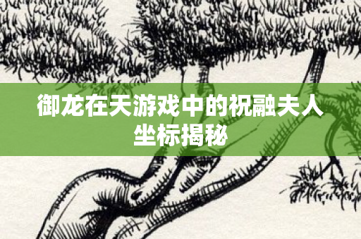 御龙在天游戏中的祝融夫人坐标揭秘图片