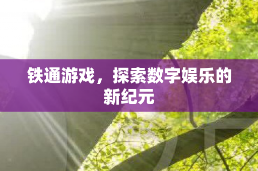 探索数字娱乐的新纪元图片