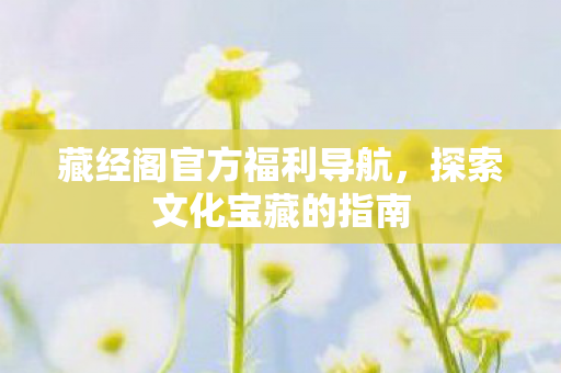 藏经阁官方福利导航图片