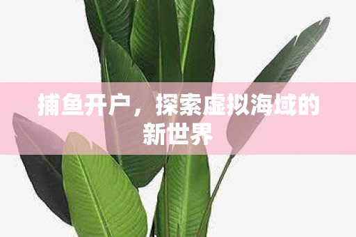 探索虚拟海域的新世界图片