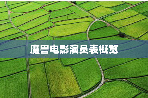 魔兽电影演员表概览图片