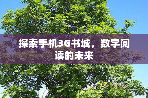 探索手机3G书城图片