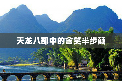 天龙八部中的含笑半步颠图片