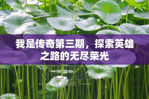 探索英雄之路的无尽荣光图片