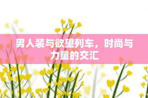 男人装与欲望列车图片