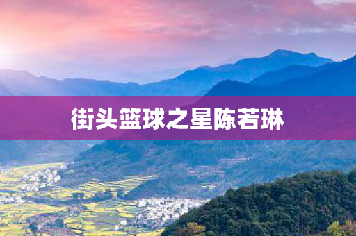街头篮球之星陈若琳图片