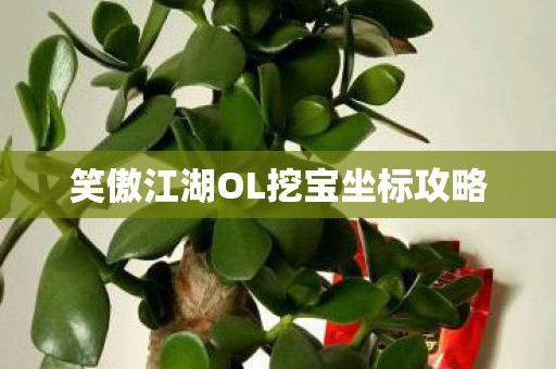 笑傲江湖OL挖宝坐标攻略图片