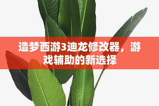 造梦西游3迪龙修改器图片