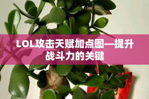 LOL攻击天赋加点图图片