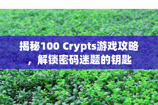 揭秘100 Crypts游戏攻略图片