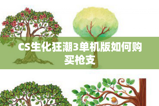 CS生化狂潮3单机版如何购买枪支图片