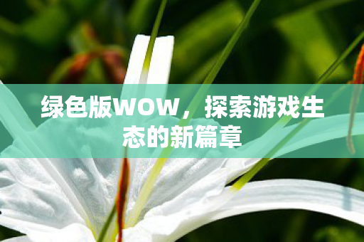 探索游戏生态的新篇章图片