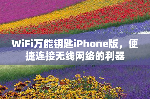 WiFi万能钥匙iPhone版图片