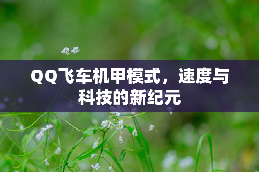 速度与科技的新纪元图片
