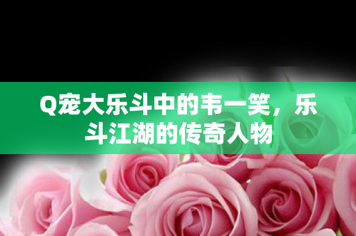 Q宠大乐斗中的韦一笑图片